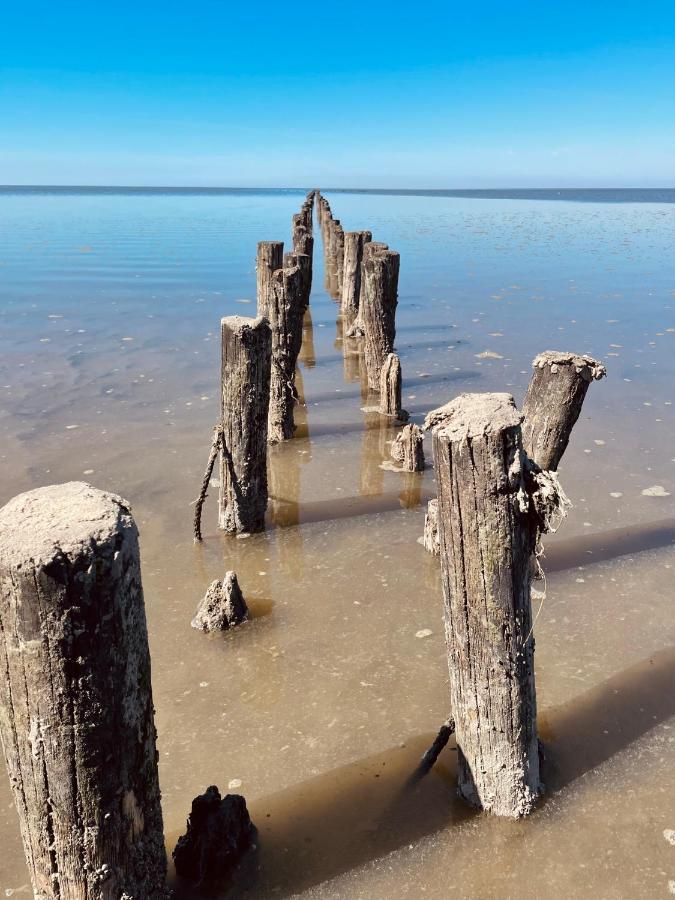 Ferienwohnung „Deichgefluester“ Nahe Der Nordsee Marne Bagian luar foto