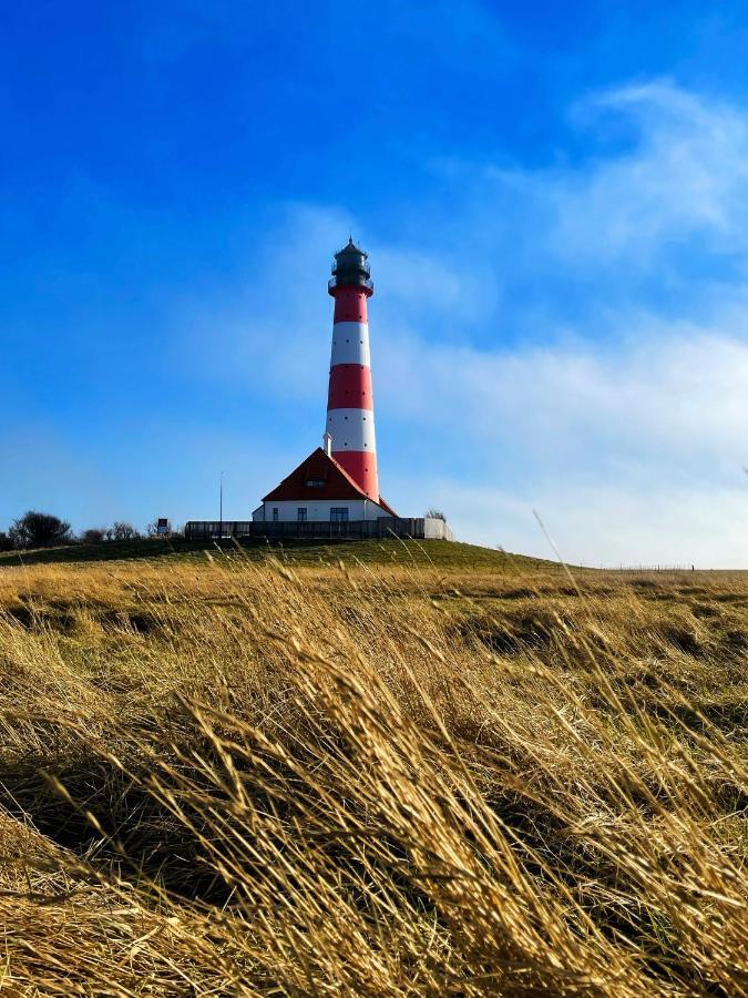 Ferienwohnung „Deichgefluester“ Nahe Der Nordsee Marne Bagian luar foto