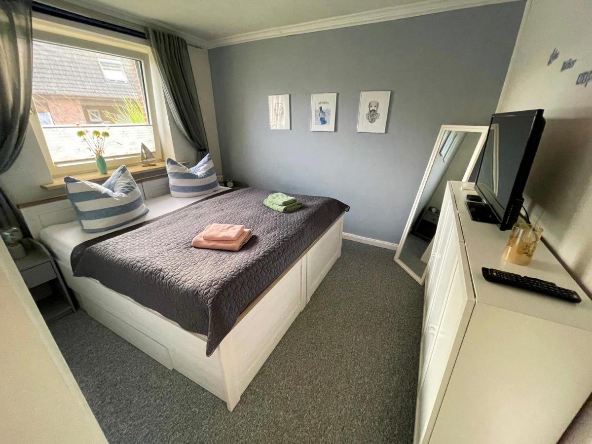 Ferienwohnung „Deichgefluester“ Nahe Der Nordsee Marne Bagian luar foto